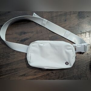Lululemon Athletica White Belt Bag